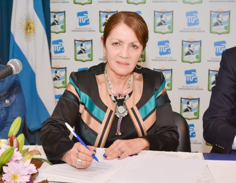 Convenio para crear sector industrial en Presidente Perón