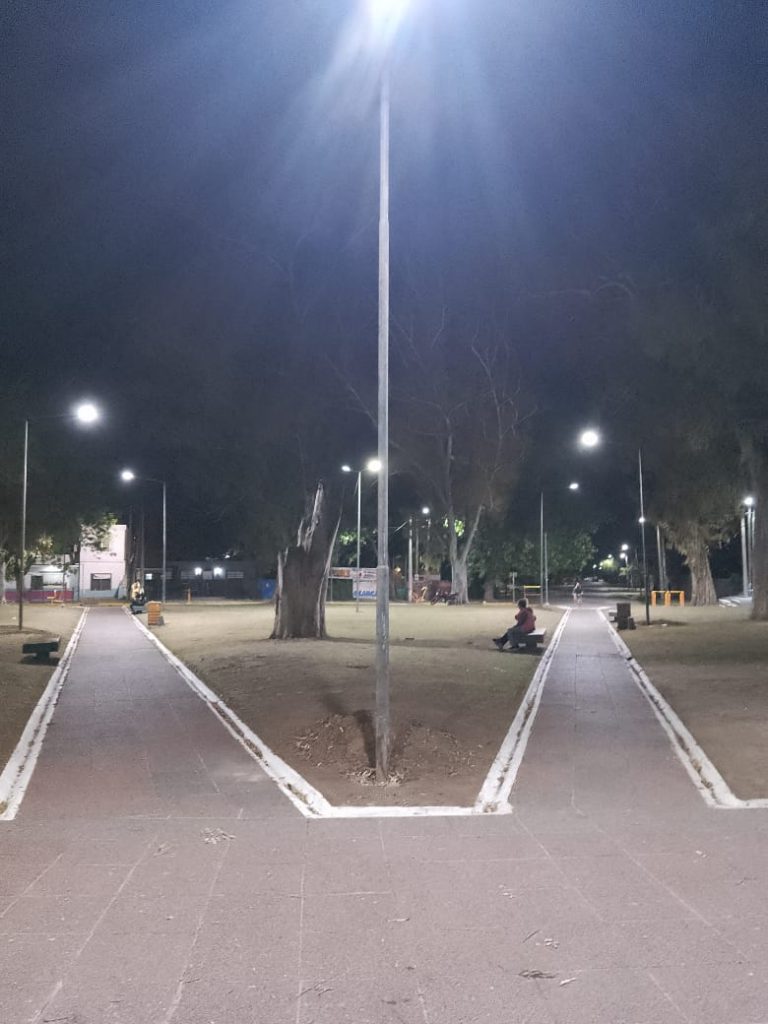 Puesta en valor de la Plaza Díaz Vélez en Presidente Perón