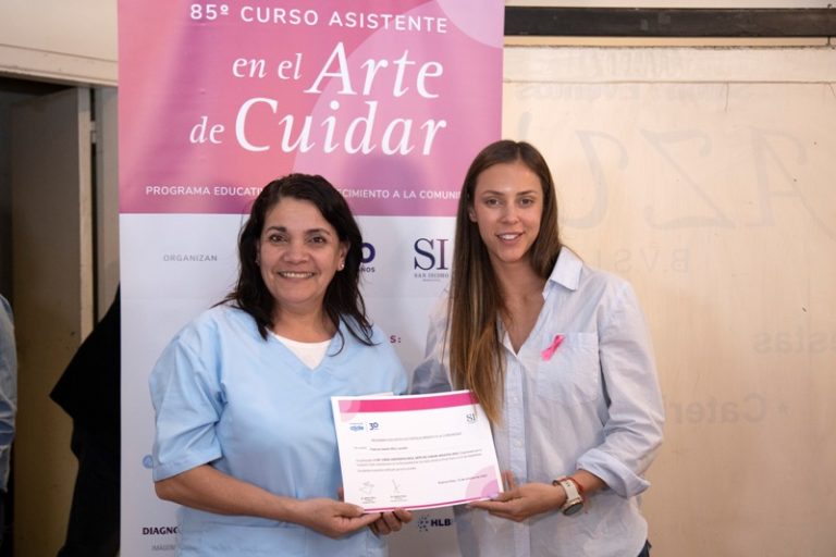 San Isidro entregó diplomas a egresados del curso “Asistente en el Arte de Cuidar”