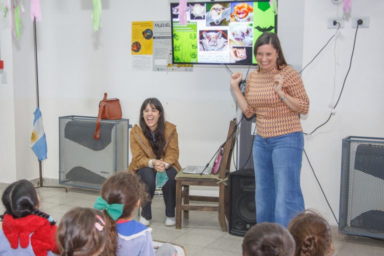 Charla sobre zoonosis en jardín de infantes de Berazategui
