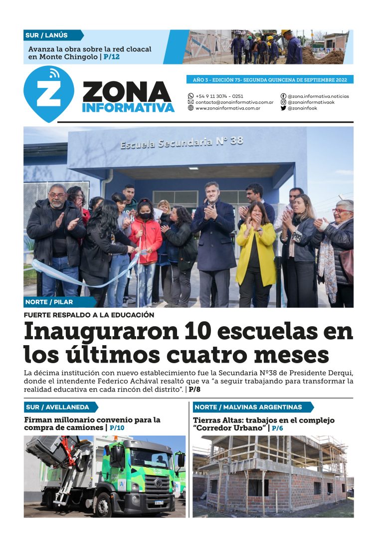 Zona Informativa 2° Quincena de Septiembre