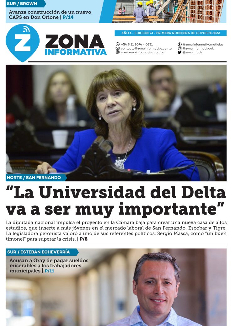 Zona Informativa 1° Quincena de Octubre