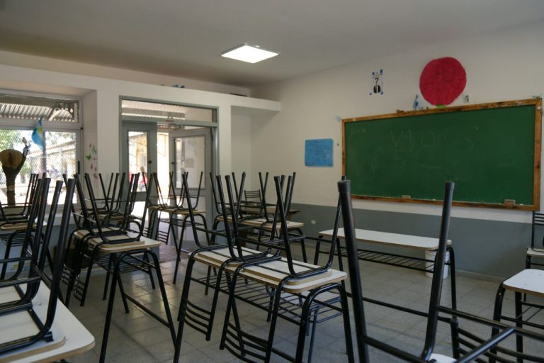 Avanzan obras en escuela agraria de Quilmes