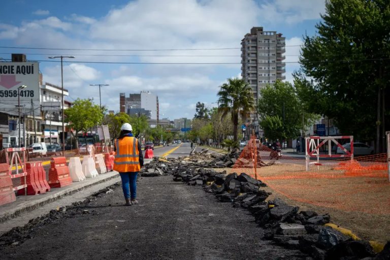 Avanzan las obras en la traza del Acceso Sudeste en Quilmes