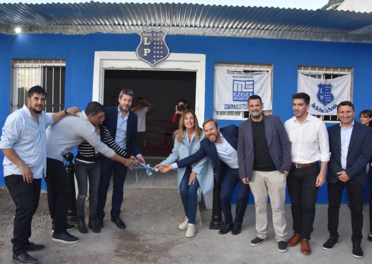 Se inauguró un Salón de Usos Múltiples en el Club La Porteña