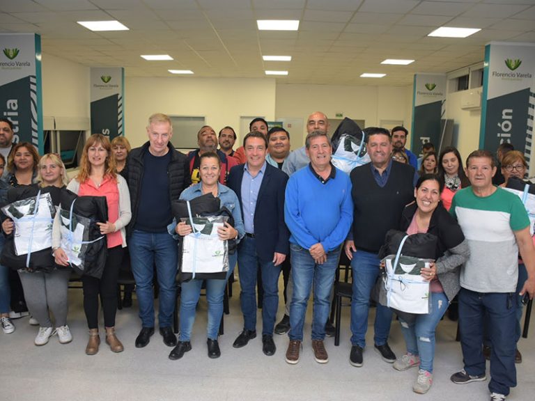 Entregaron materiales al área de Recursos Institucionales en Varela