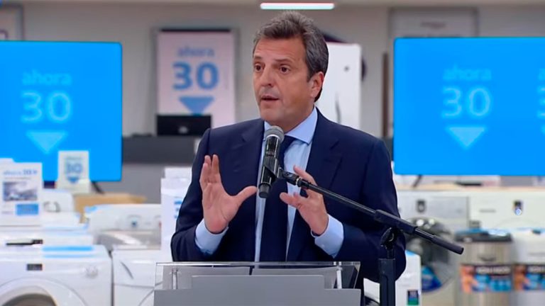 Massa lanzó el Ahora 30 para “cuidar el consumo y el poder de compra de los salarios”