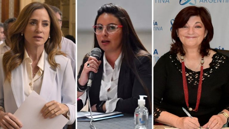 Tolosa Paz, Mazzina y Olmos, las flamantes ministras nacionales