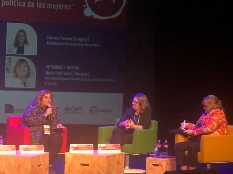 Morón expuso en Barcelona en la Cumbre Iberoamericana de Agendas Locales de Género