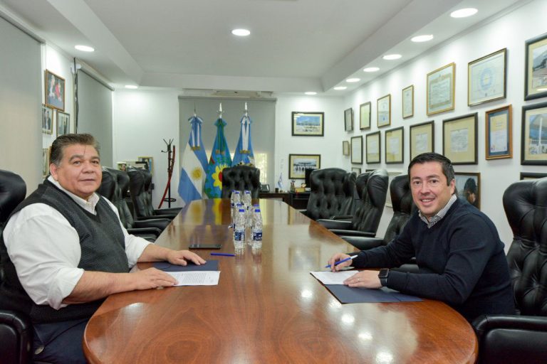 Nardini recorrió junto a Ishii las obras en José C. Paz