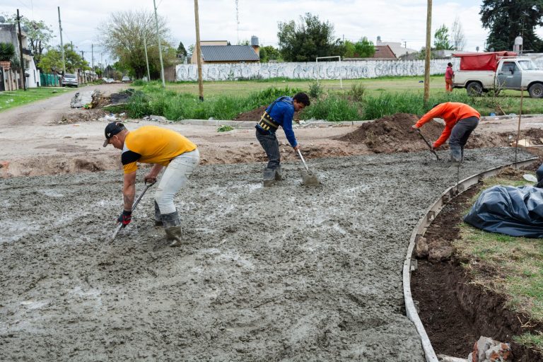 El Municipio avanza con las obras de asfalto en Libertad