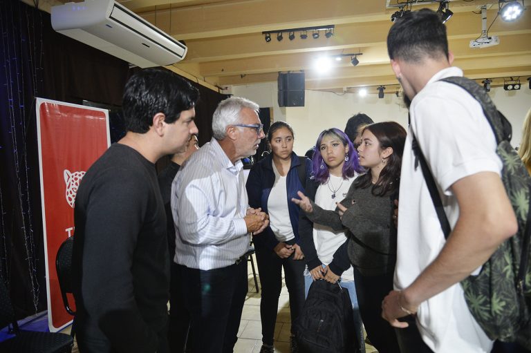 Zamora se reunió con jóvenes de Tigre en el Club Pacheco