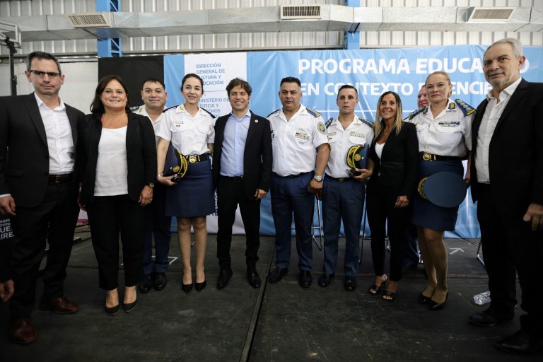 Kicillof presentó en Lomas el Programa Educativo en Contexto de Encierro 2023