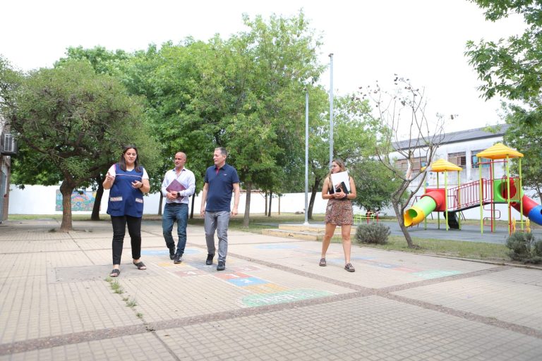 Festejos por aniversario de jardín de infantes en Monte Grande