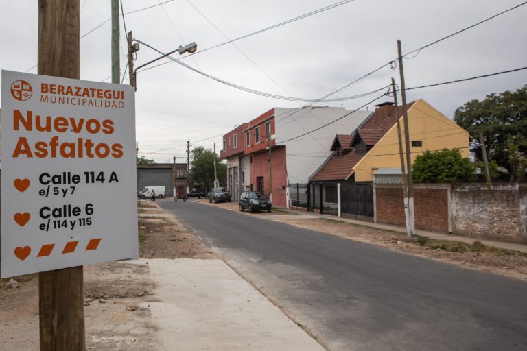 Habilitan calles pavimentadas en San José-San Mauro