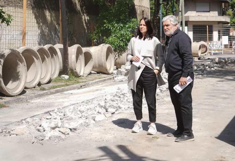 El Municipio avanza con el plan de obras para prevenir inundaciones en Vicente López