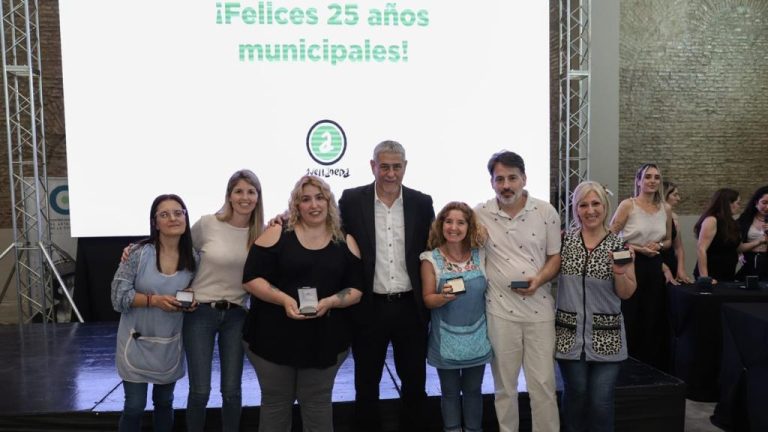 En Avellaneda homenajearon a los trabajadores municipales con 25 años de servicio