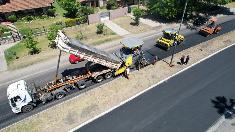 La Provincia reinició la obra de repavimentación del Camino Centenario en La Plata
