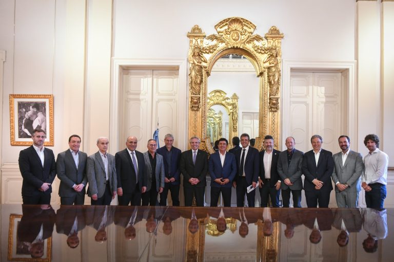 Alberto Fernández recibió a intendentes del Conurbano
