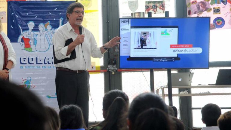 Los chicos verán los partidos de la Selección en las escuelas de la Provincia de Buenos Aires