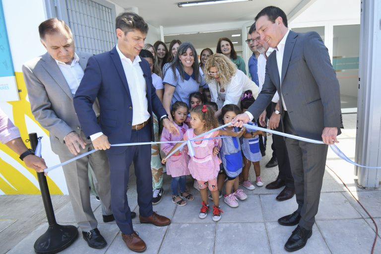 Kicillof inauguró el 130° edificio escolar en tres años de gestión