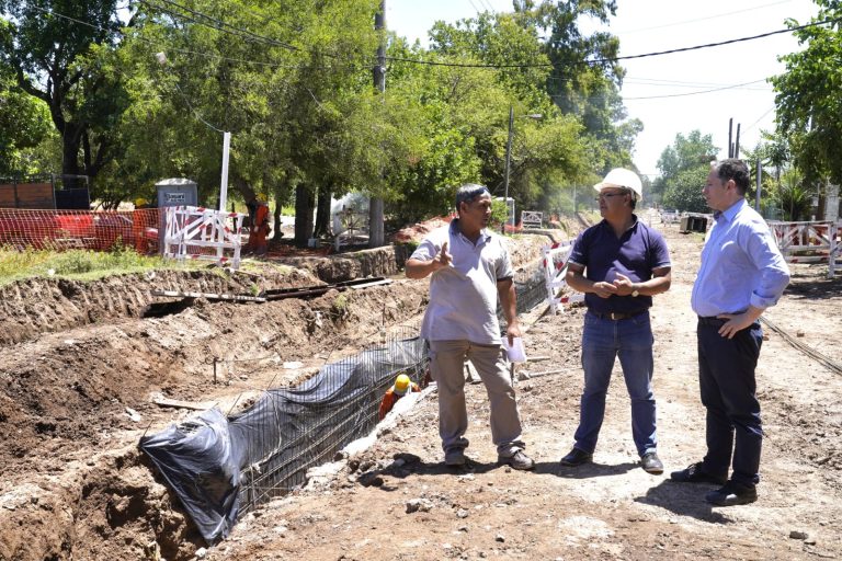 Avanza construcción del Conducto Huergo