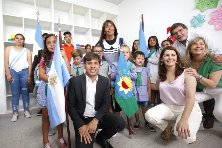 Se inauguró el edificio del Jardín de Infantes N°934 en Moreno