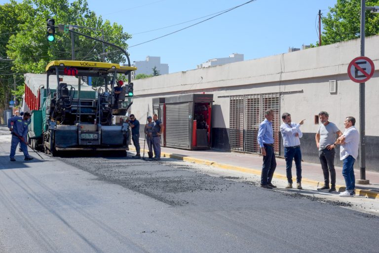 Moreira y Katopodis supervisan avance de obras en San Martí