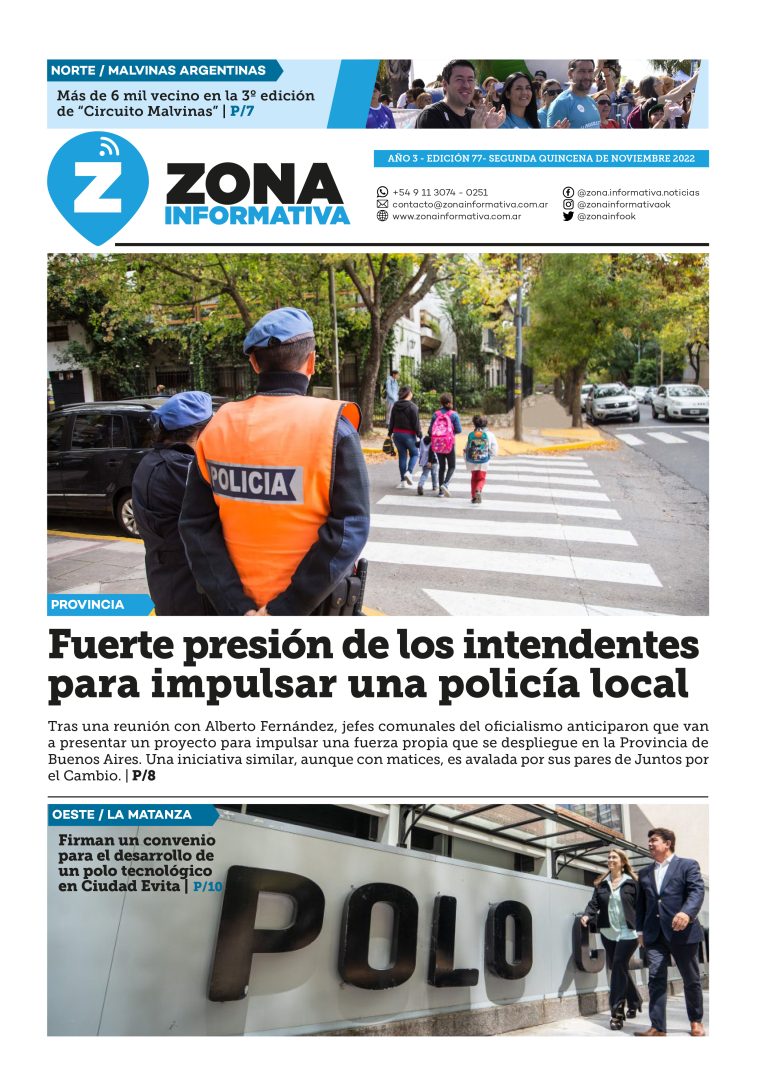 Zona Informativa 1° Quincena de Noviembre