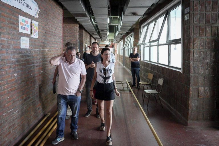 Avanza obra en Secundaria de Quilmes