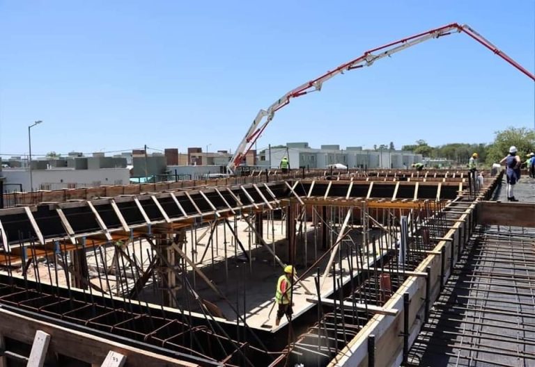 Avanza la obra de la nueva escuela técnica de San Miguel