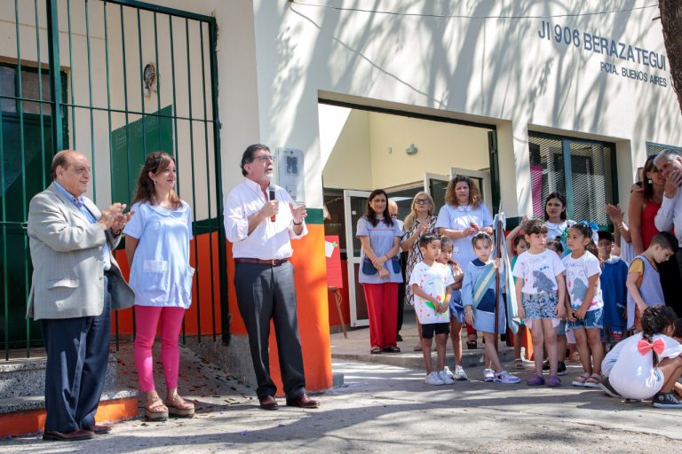 Inauguran nuevo edificio de jardín en Berazategui