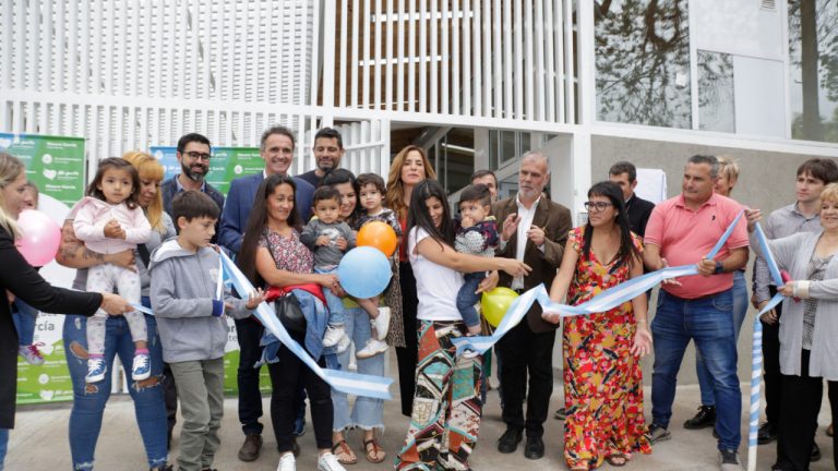 Katopodis, Tolosa Paz y García inauguran Centro de Desarrollo Infantil en General Rodríguez