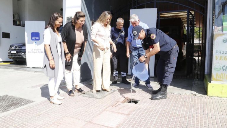 Malena Galmarini encabezó la habilitación de una nueva red cloacal para General Pacheco