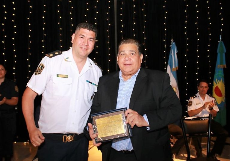 Ishii acompañó el acto por el aniversario de la creación de la policía bonaerense en José C. Paz