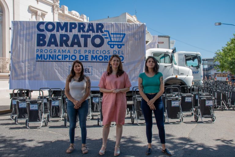 Mariel Fernández presentó en Moreno “Comprar Barato”