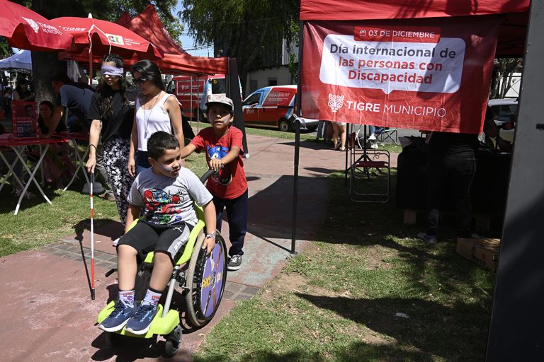 Tigre realizó una campaña de concientización por el Día de las Personas con Discapacidad