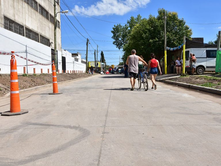 Avanzan en obra vial en Ingeniero Allan