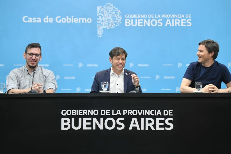 Kicillof anunció beneficios del Banco Provincia para las Fiestas