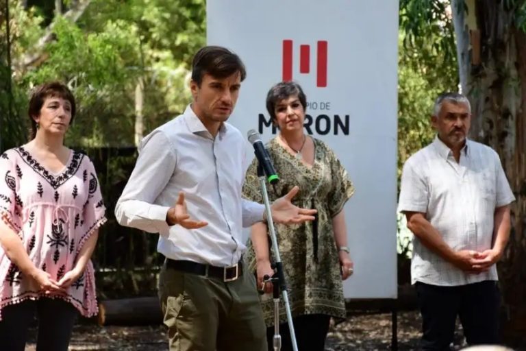 Ghi inauguró la ampliación de la Plaza Gattinoni en Morón