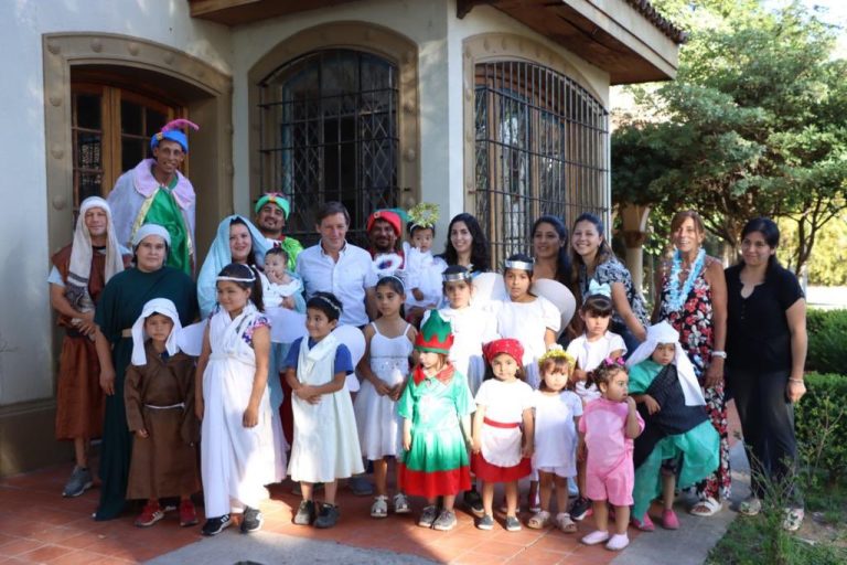 Se llevó adelante el pesebre viviente en San Miguel