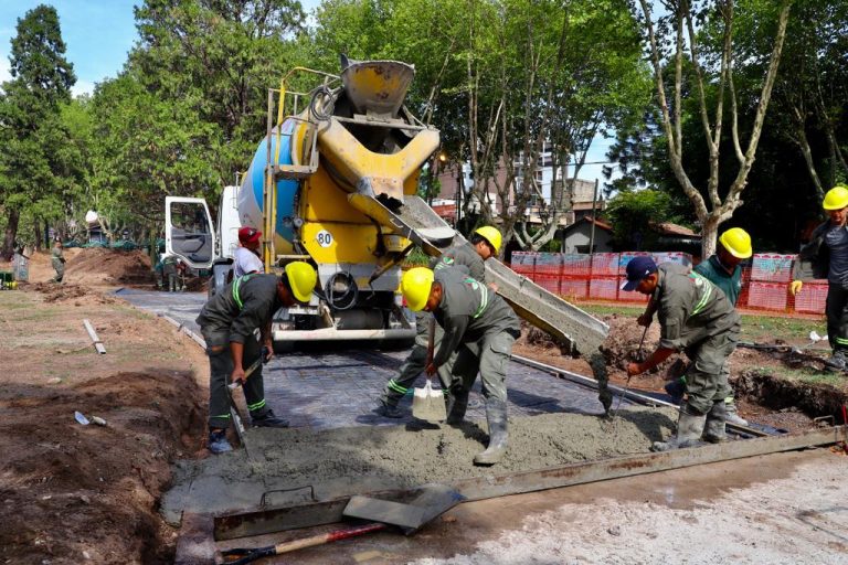 Puesta en valor de Plaza San Martín en Monte Grande