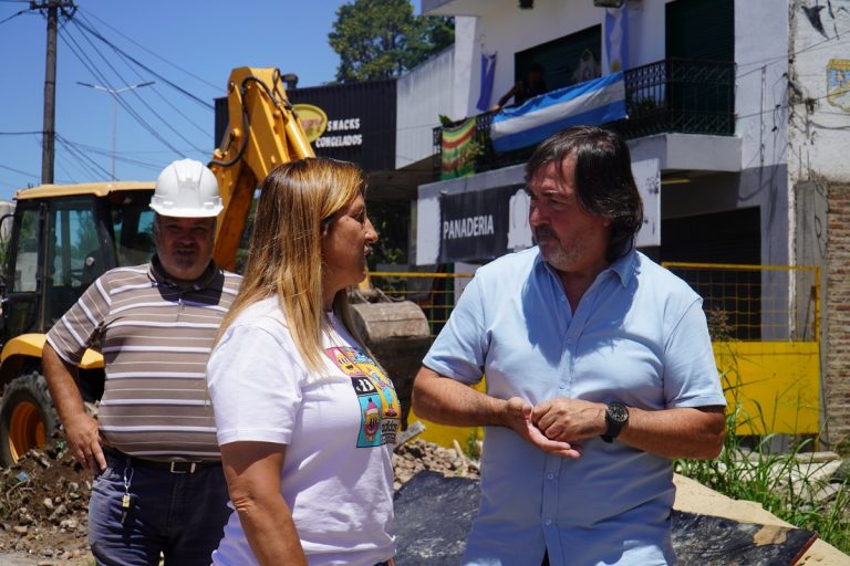 Avanza la obra del arco de Pontevedra