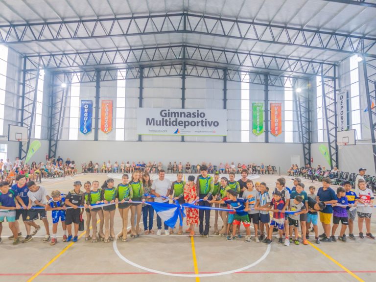 El Polideportivo N°8 de San Fernando tiene gimnasio nuevo