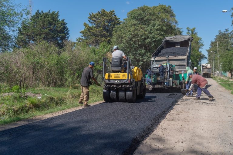 Ya se asfaltaron más de 600 nuevas cuadras en Moreno
