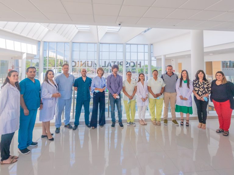 Andreotti presentó los nuevos servicios de internación del Hospital Municipal San Cayetano