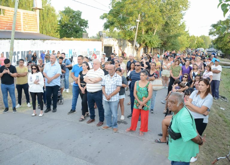 Habilitan obra de pavimentación en Presidente Perón