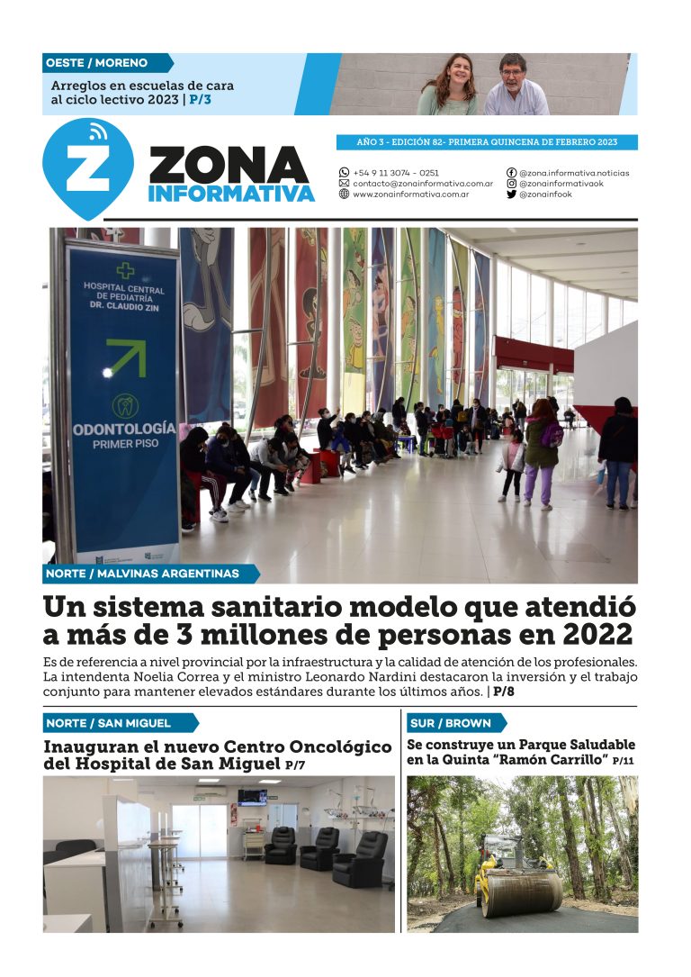 Zona Informativa 1° Quincena de Febrero