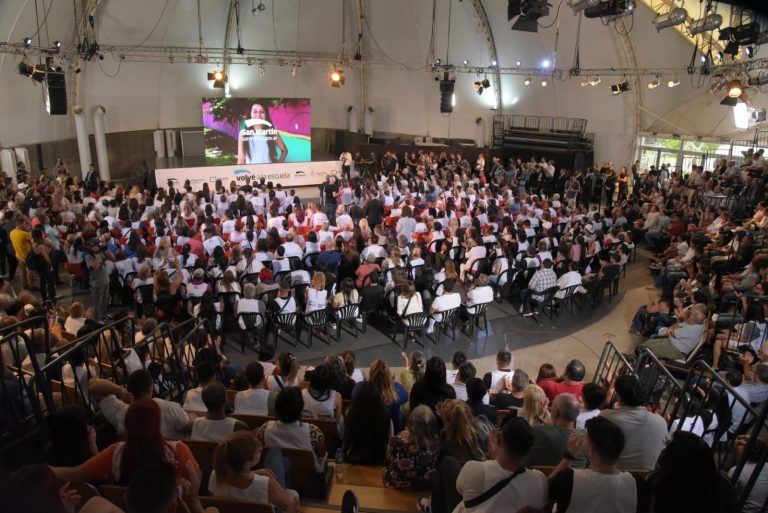 Moreira y Fernández cerraron la 11° edición de Volvé a la Escuela