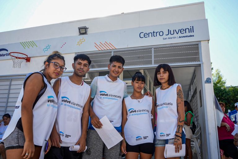 En San Martín, más de 85 mil vecinos participaron del programa Volvé a la Escuela